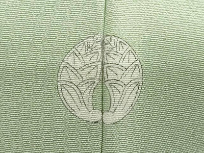 平和屋着物●訪問着　友禅　作家物　草花文　暈し染め　正絹　逸品　DABD9090ud