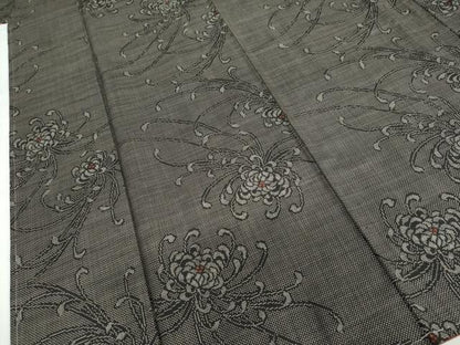 平和屋着物●本場大島紬　7マルキ　乱菊　正絹　逸品　未使用　DABD9137ud