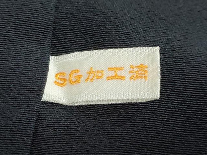 平和屋着物●訪問着　枝垂れ花文　暈し染め　金彩　正絹　逸品　DABD9145ud