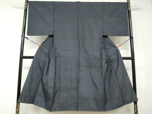 平和屋着物●男性　本場染大島紬　アンサンブル　100亀甲　総詰め　正絹　逸品　未使用　DABD9152ud