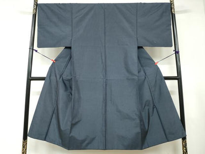 平和屋着物●男性　本場大島紬　アンサンブル　長襦袢（袷）セット　100亀甲　総詰め　正絹　逸品　DABD9154ud
