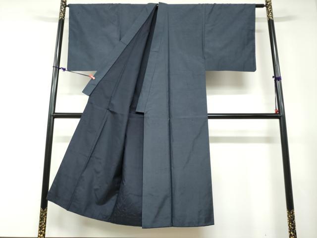平和屋着物●男性　本場大島紬　アンサンブル　長襦袢（袷）セット　100亀甲　総詰め　正絹　逸品　DABD9154ud