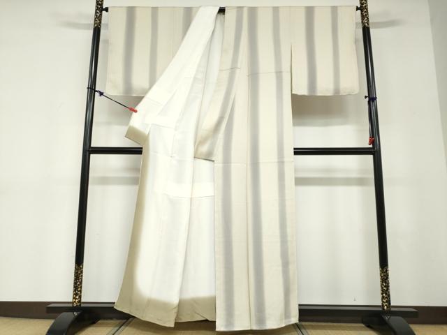 平和屋着物●上質な小紋　霞間道　正絹　逸品　未使用　DABD9166ud