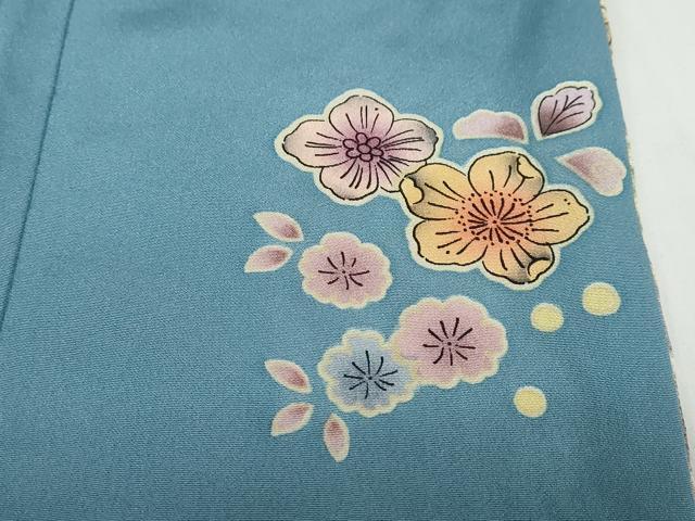 平和屋着物●訪問着　絞り　辻が花　金銀彩　金通し地　正絹　逸品　DABD9187ud