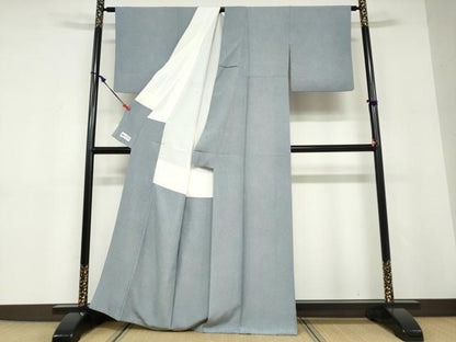 平和屋着物●江戸小紋　鮫小紋柄　やまと誂製　正絹　逸品　DABD9206ud