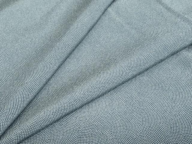 平和屋着物●江戸小紋　鮫小紋柄　やまと誂製　正絹　逸品　DABD9206ud