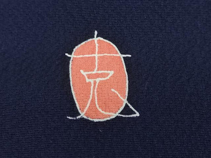 平和屋着物●本加賀友禅作家　南 克治　訪問着　草花文　正絹　逸品　DABD9213ud