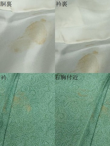 平和屋着物●重要無形文化財　人間国宝　中村勇二郎　江戸小紋　古代菊　正絹　逸品　DABD9215ud