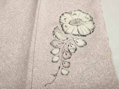 平和屋着物●西洞院辻が花　大脇一心　訪問着　絞り　辻が花　正絹　逸品　DABD9218ud