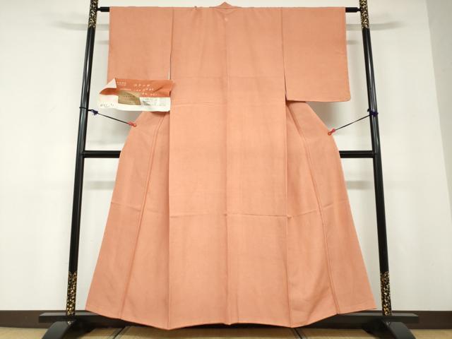 平和屋着物●小紋師　藍田春吉　江戸小紋　極通し　反端付き　正絹　逸品　未使用　DABD9219ud 平和屋着物○小紋師 藍田春吉 江戸小紋 極通し 反端付き 正絹