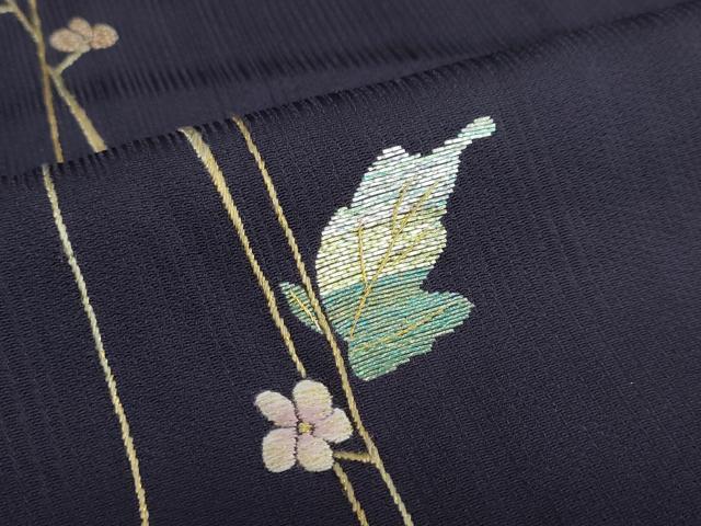平和屋着物●訪問着　総刺繍　竹屋町刺繍　草花文　金糸　鈴乃屋扱い　正絹　逸品　DABD9226ud 平和屋着物○訪問着 総刺繍 竹屋町刺繍 草花文 金糸 鈴乃屋扱い 正絹