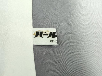 平和屋着物●上質な小紋　舞花文　正絹　逸品　DABD9230ud