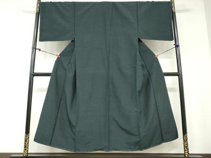 平和屋着物●男性　紬　百入茶色　やまと誂製　正絹　逸品　未使用　DABD9236ud
