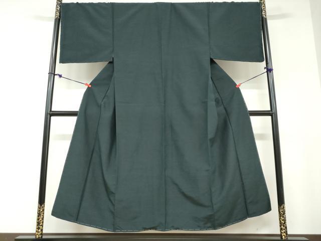 平和屋着物●男性　紬　百入茶色　やまと誂製　正絹　逸品　未使用　DABD9236ud