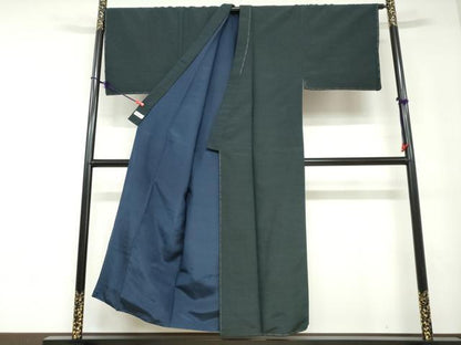 平和屋着物●男性　紬　百入茶色　やまと誂製　正絹　逸品　未使用　DABD9236ud