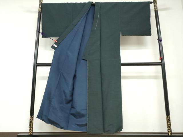 平和屋着物●男性　紬　百入茶色　やまと誂製　正絹　逸品　未使用　DABD9236ud
