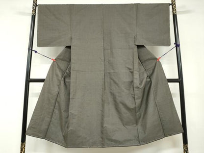 平和屋着物●男性　本場大島紬　アンサンブル　80亀甲　総詰め　正絹　逸品　未使用　DABD9247ud