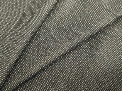 平和屋着物●男性　本場大島紬　アンサンブル　80亀甲　総詰め　正絹　逸品　未使用　DABD9247ud