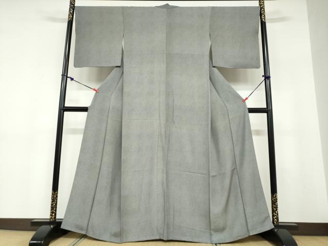 平和屋着物●江戸小紋　鮫小紋柄　正絹　逸品　DABD9254ud