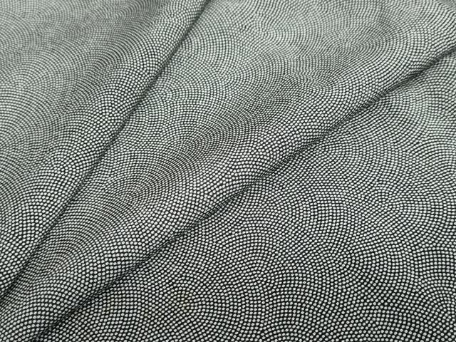 平和屋着物●江戸小紋　鮫小紋柄　正絹　逸品　DABD9254ud
