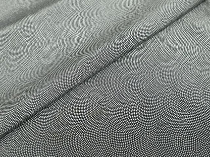 平和屋着物●江戸小紋　鮫小紋柄　正絹　逸品　DABD9254ud