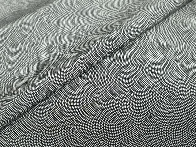 平和屋着物●江戸小紋　鮫小紋柄　正絹　逸品　DABD9254ud