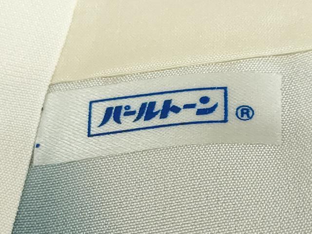 平和屋着物●本加賀友禅作家　毎田仁郎　訪問着　紬地　飛鳥草花文　正絹　逸品　未使用　DABD9256ud