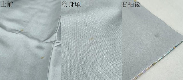 平和屋着物●訪問着　洋花文　金銀彩　正絹　逸品　DABD9267ud