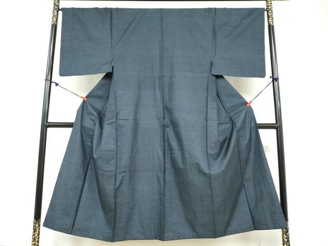 平和屋着物●男性　本場大島紬　アンサンブル　長羽織　80亀甲　総詰め　証紙付き　正絹　逸品　DABD9273ud