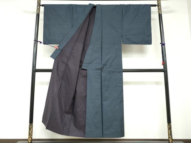 平和屋着物●男性　本場大島紬　アンサンブル　長羽織　80亀甲　総詰め　証紙付き　正絹　逸品　DABD9273ud 平和屋着物○男性 本場大島紬 アンサンブル 長羽織 80亀甲 総詰め 証紙付き