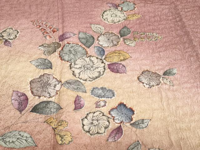 平和屋着物●訪問着　絞り　辻が花　暈し染め　金彩　正絹　逸品　DABD9275ud 平和屋着物○訪問着 絞り 辻が花 暈し染め 金彩 正絹 逸品 DABD9275ud