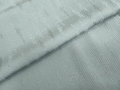 平和屋着物●上質な色無地　草葉地紋　湊鼠色　正絹　逸品　未使用　DABD9291ud