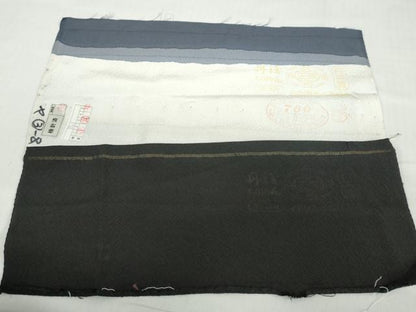 平和屋着物●訪問着　花尽くし文　暈し染め　黒地　金彩　やまと誂製　反端付き　正絹　逸品　DABD9309ud