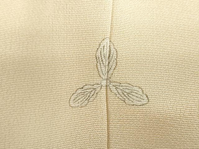 平和屋着物●豪華色留袖　駒刺繍　地紙重ね吉祥草花文　金彩　正絹　逸品　DABD9311ud