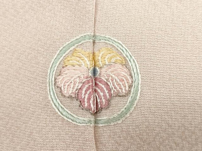 平和屋着物●訪問着　友禅　童子遊び　暈し染め　正絹　逸品　DABD9329ud