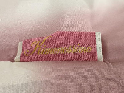 平和屋着物●結城紬　紅梅色　正絹　逸品　DABD9332ud