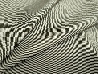 平和屋着物●寺山存男　江戸小紋　万筋　黒色×絹鼠色　正絹　逸品　DABD9334ud