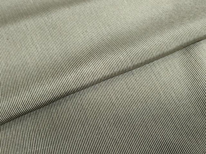 平和屋着物●寺山存男　江戸小紋　万筋　黒色×絹鼠色　正絹　逸品　DABD9334ud