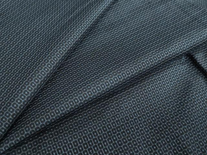 平和屋着物●男性　本場大島紬　アンサンブル　100亀甲　総詰め　正絹　逸品　DABD9339ud