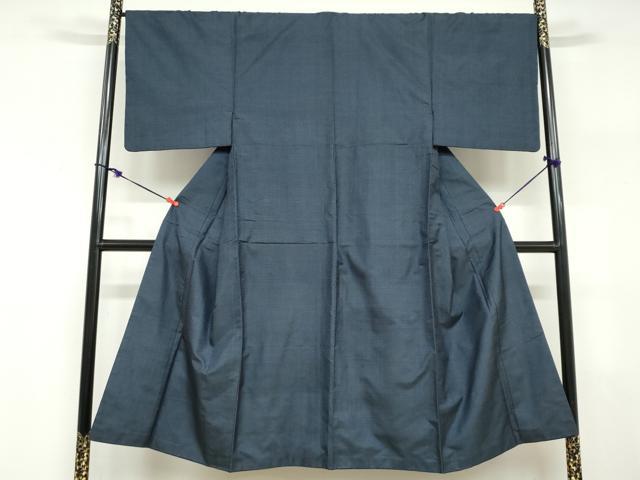 平和屋着物●男性　本場大島紬　アンサンブル　長羽織　100亀甲　総詰め　正絹　逸品　DABD9343ud