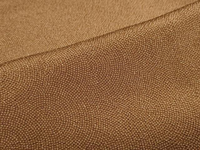 平和屋着物●江戸小紋　作家物　鮫小紋柄　鬼しぼ縮緬　正絹　逸品　DABD9362ud