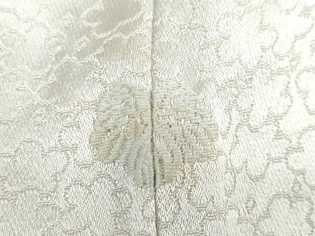 平和屋着物●訪問着　絞り　刺繍　雲取草花文　金彩　正絹　逸品　DABD9382ud