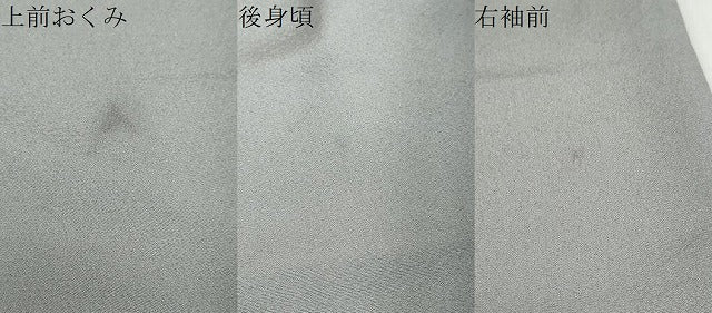 平和屋着物●訪問着　友禅　草花文　暈し染め　正絹　逸品　DABD9384ud