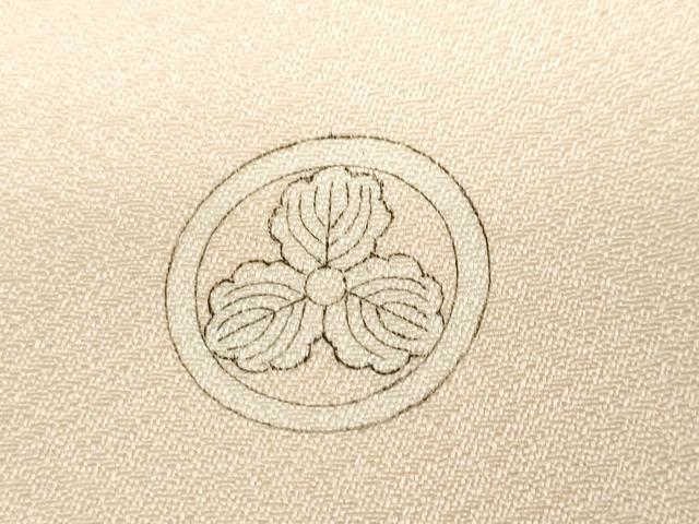 平和屋着物●京友禅の第一人者　松井青々　色留袖　駒刺繍　草花文　金彩　大丸扱い　正絹　逸品　DABD9404ud