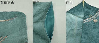 平和屋着物●訪問着　絞り　辻が花　暈し染め　正絹　逸品　DABD9410ud