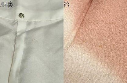 平和屋着物●訪問着　作家物　辻が花　暈し染め　正絹　逸品　DABD9413ud