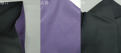 平和屋着物●染色作家　草野一騎　訪問着　草葉文　暈し染め　正絹　逸品　DABD9414ud