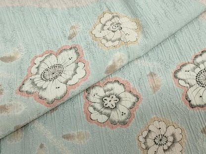 平和屋着物●訪問着　作家物　絞り　辻が花　正絹　逸品　DABD9422ud