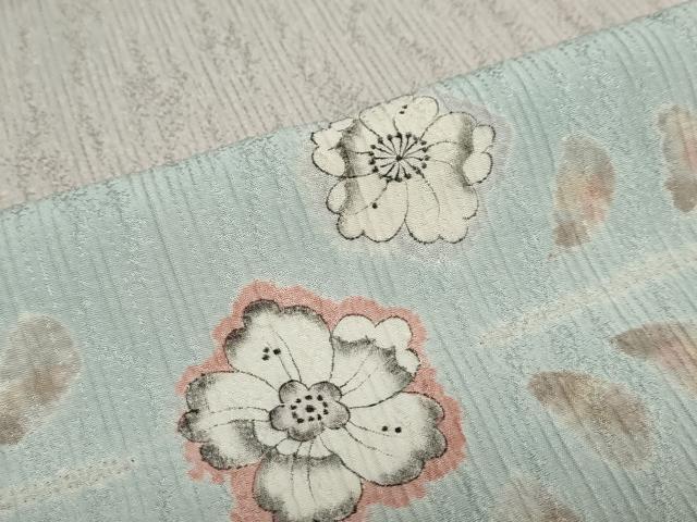 平和屋着物●訪問着　作家物　絞り　辻が花　正絹　逸品　DABD9422ud