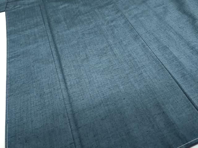 平和屋着物●男性　紬　褐返色　キングサイズ　正絹　逸品　未使用　DABD9439ud